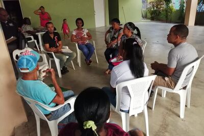 Nuevo grupo comienza curso de alfabetización en el Barrio Santa Lucía